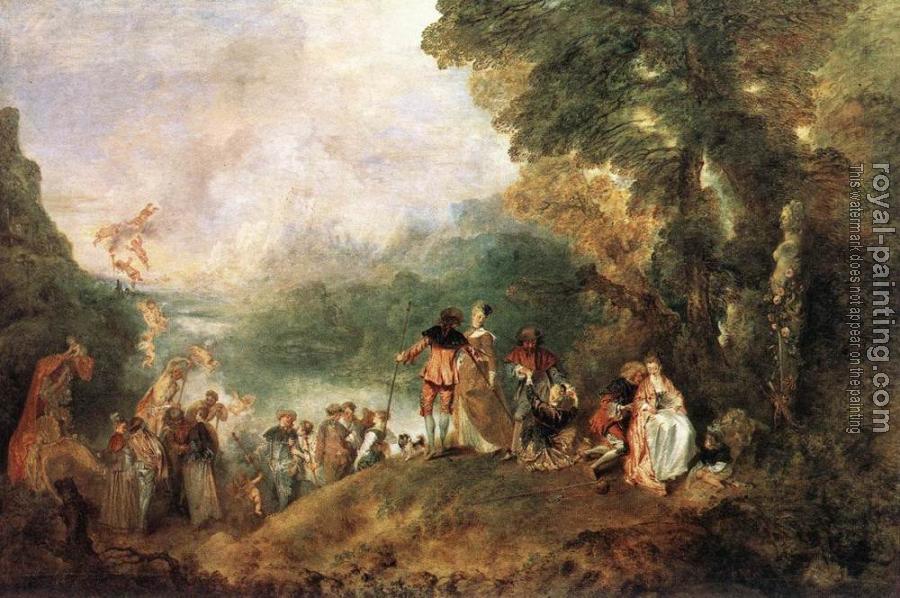Jean-Antoine Watteau : The Embarkation for Cythera